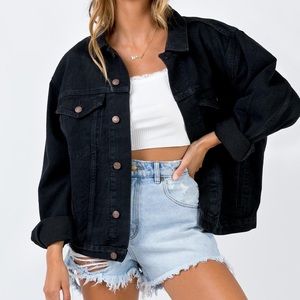 PRINCESS POLLY - PHOENIX DENIM JACKET - Size M/L